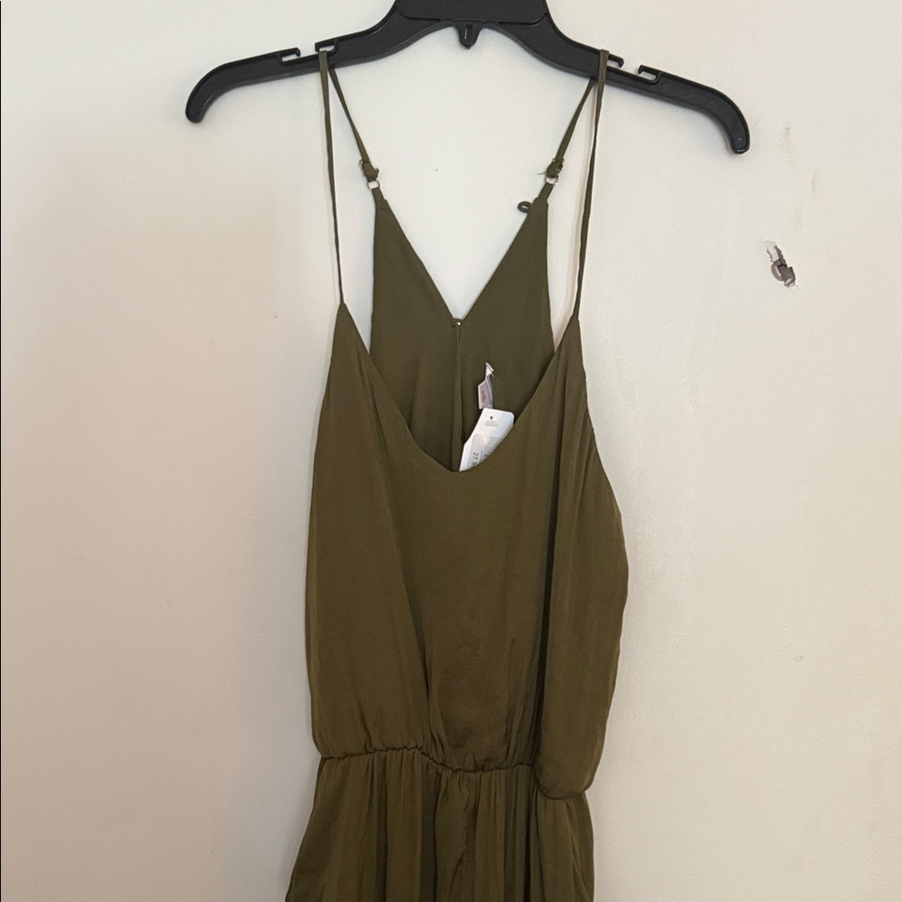Xhilaration Olive Green Jumpsuit